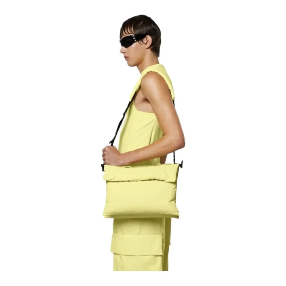 RAINS Bag Mens Yellow Waterproof Puffer Crossbody Gorpcore‎ Bright Sporty Spring